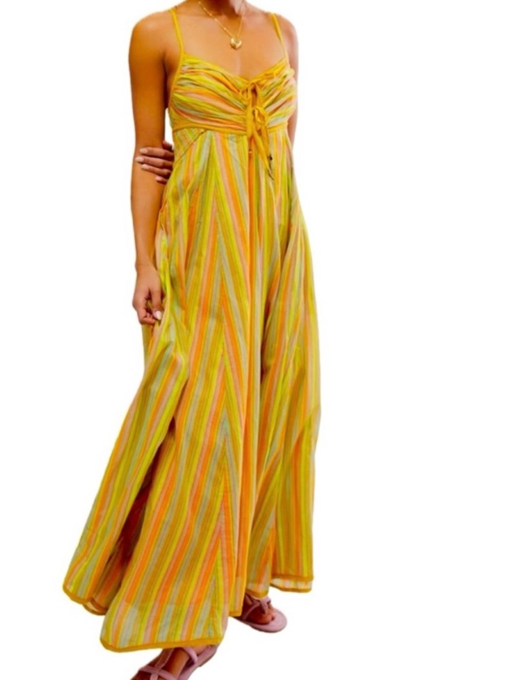 Free People Dream Weaver in Citrus
